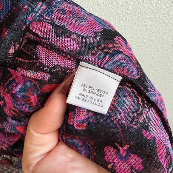 MISA Los Angeles Nicola Midi Dress in Electric Ditsy - Picture 8 of 8